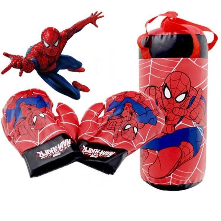 Bao Đấm Boxing hính Người Nhện Spider Man + QUÀ TẶNG 2 Găng Tay chất liệu
