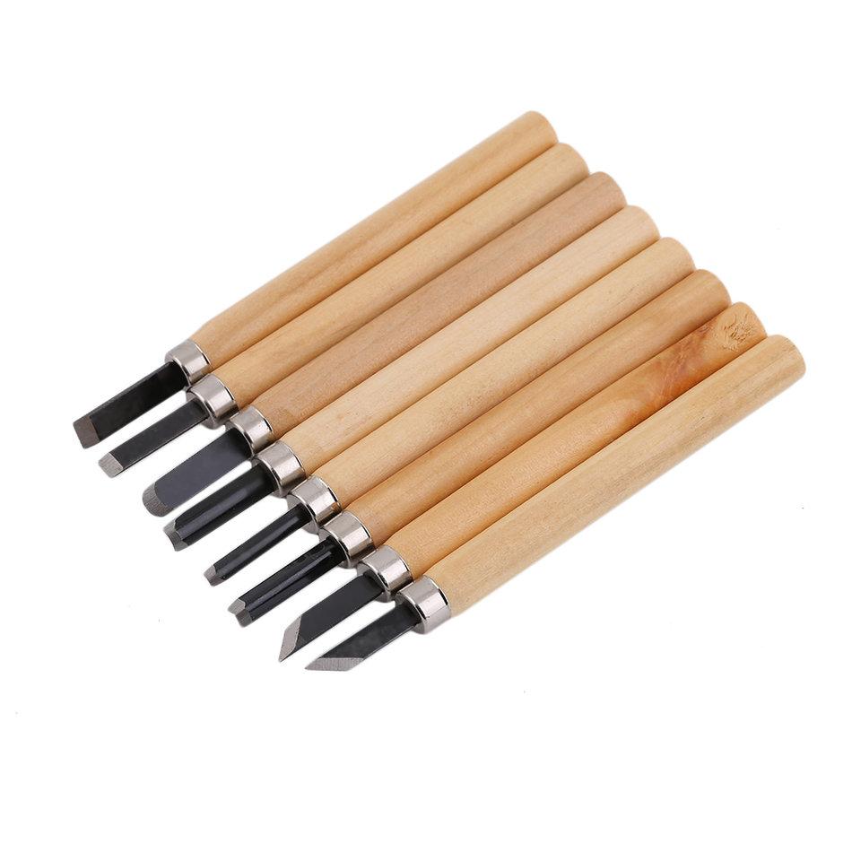 Bộ 12 dao khắc gỗ, tiện gỗ