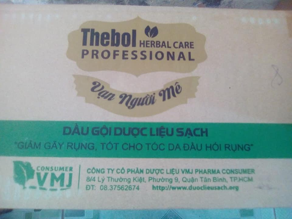 dầu gội thebol xanh