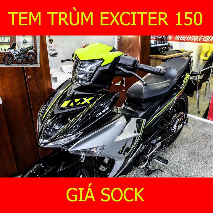 Tem Trùm Xe Exciter 150 Đẹp