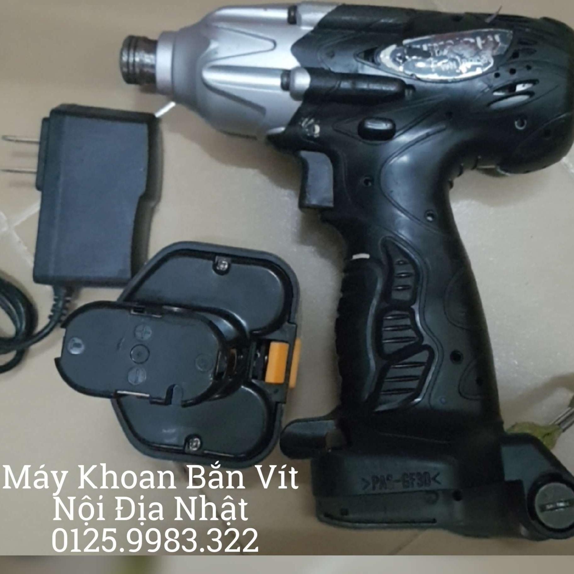 Máy Bắn Vít Hitachi 12v Đen - Nội Địa Nhật