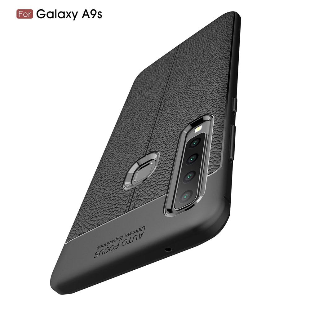 Ốp Silico Vân Da Cho Samsung Galaxy A9 - Auto Focus