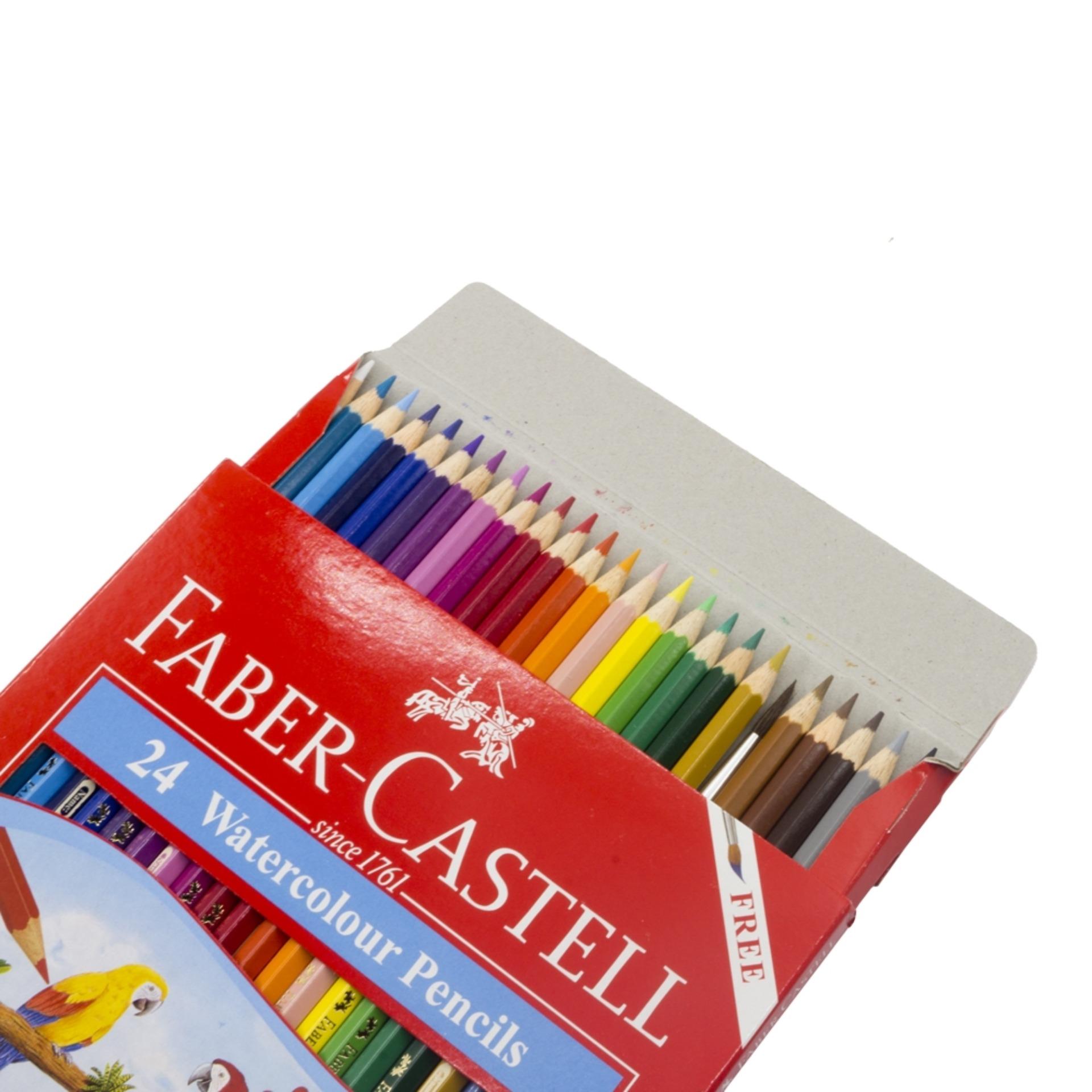 Bút chì màu nước cao cấp faber castell 24 màu
