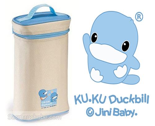 Túi Ủ Ấm Bình Sữa 2 Bình Kuku Ku5448