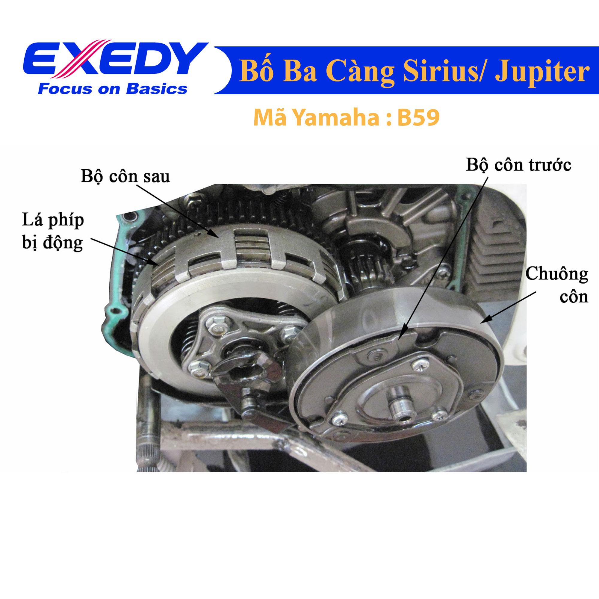 [HCM]Bố ba càng EXEDY YAMAHA Jupiter / Sirius ( B59 )