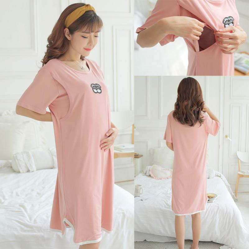 Đầm bầu sau sinh cho con bú 01