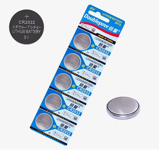 Vỉ 05 Pin hạt nút (cúc áo) CR 2032 Lithium 3V