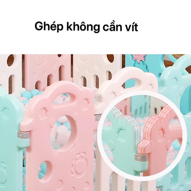 QUÂY CŨI 3D CAO CẤP CHO BÉ ( 10 CÁNH NHỎ + 2 CỬA LỚN)