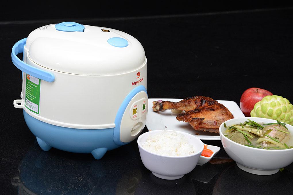 Nồi cơm điện Happy Cook HC-060 0.6L (Trắng)