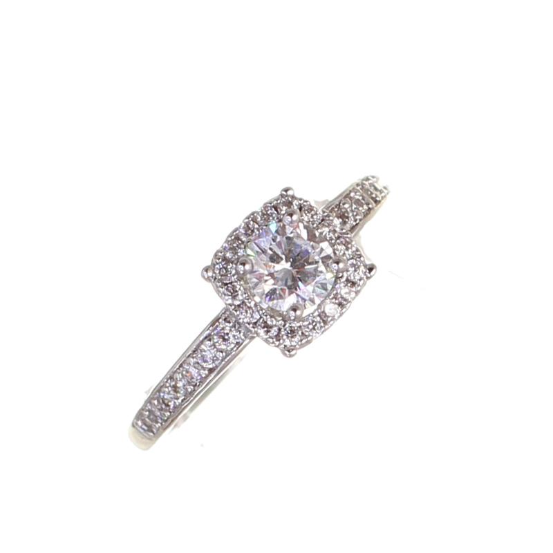 Nhẫn mạ Bạc cao cấp Tuesday Love MK174