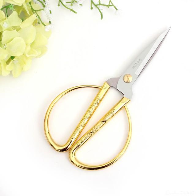 Kéo mạ vàng chạm khắc rồng phụng siêu bén ,siêu bền