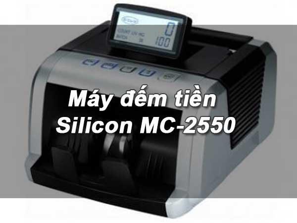 [HCM]Máy đếm tiền Silicon MC-2550