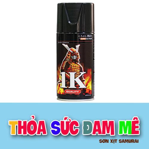 Sơn samurai bóng - Chai bóng k1k sơn xịt samurai