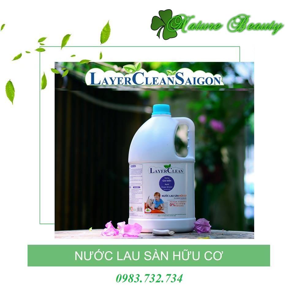 Nước lau sàn hữu cơ Layer Clean 300ml