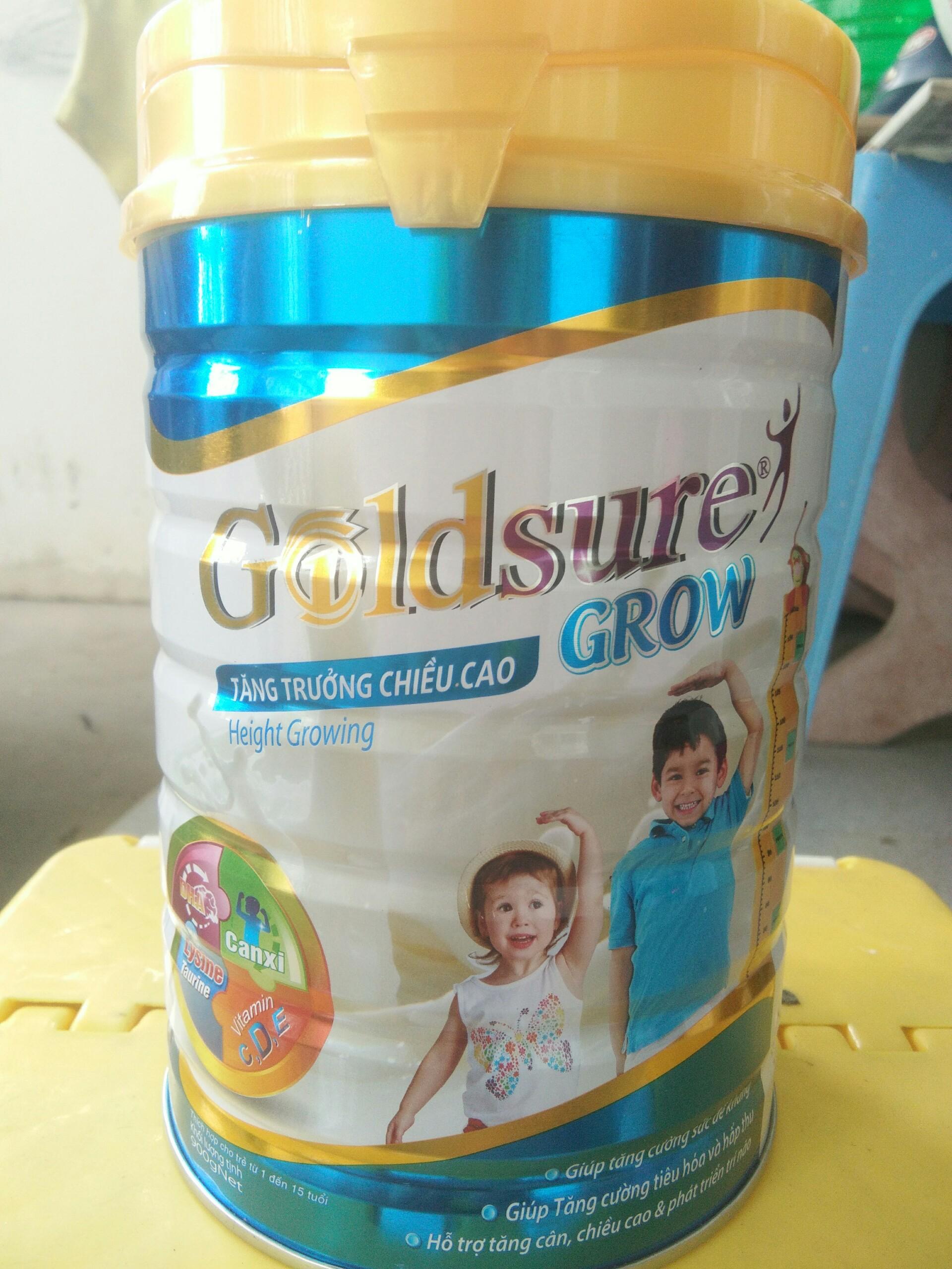 Sữa bột cao cấp tăng chiều cao lon 900g