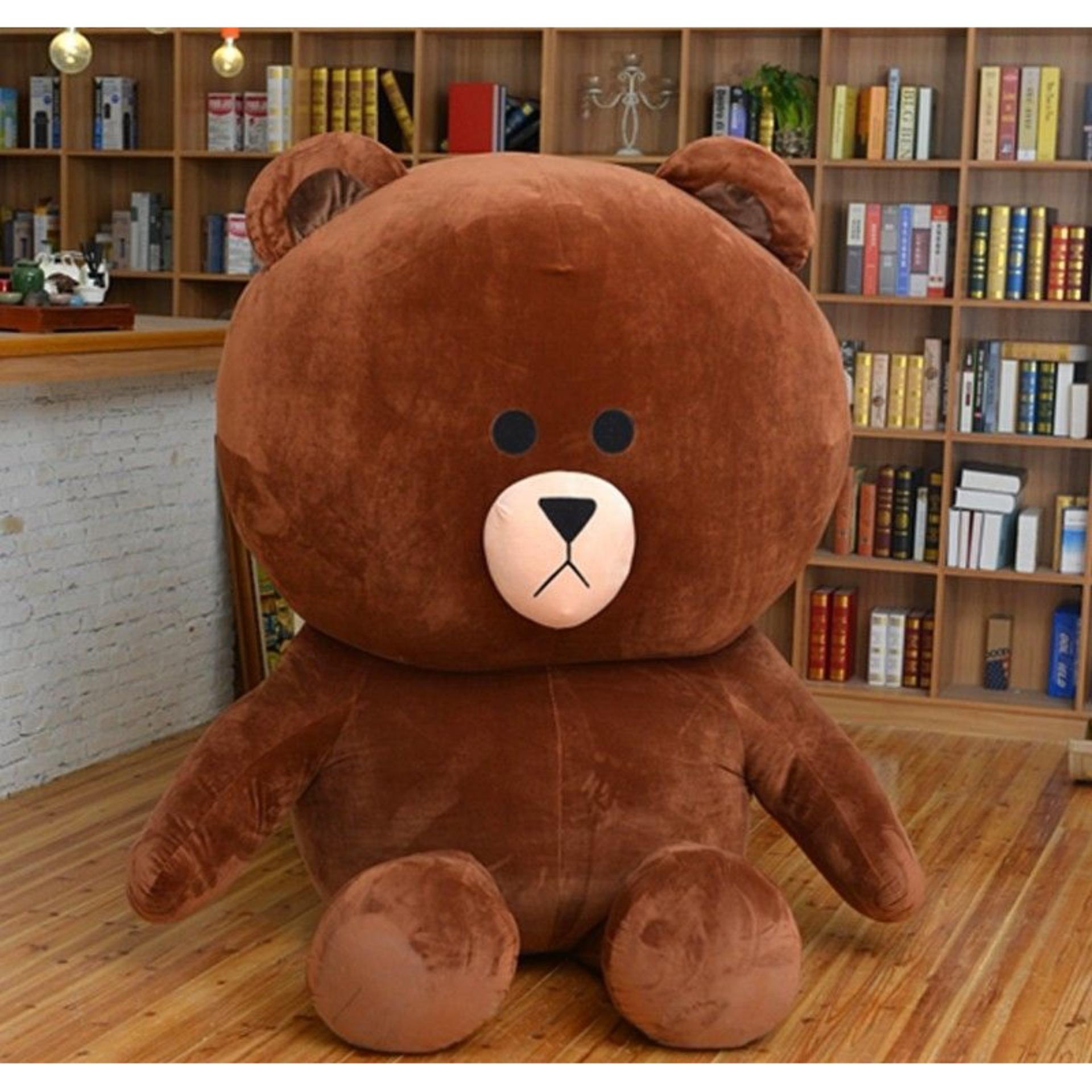 Gấu Brown nhồi bông đáng yêu size 60cm