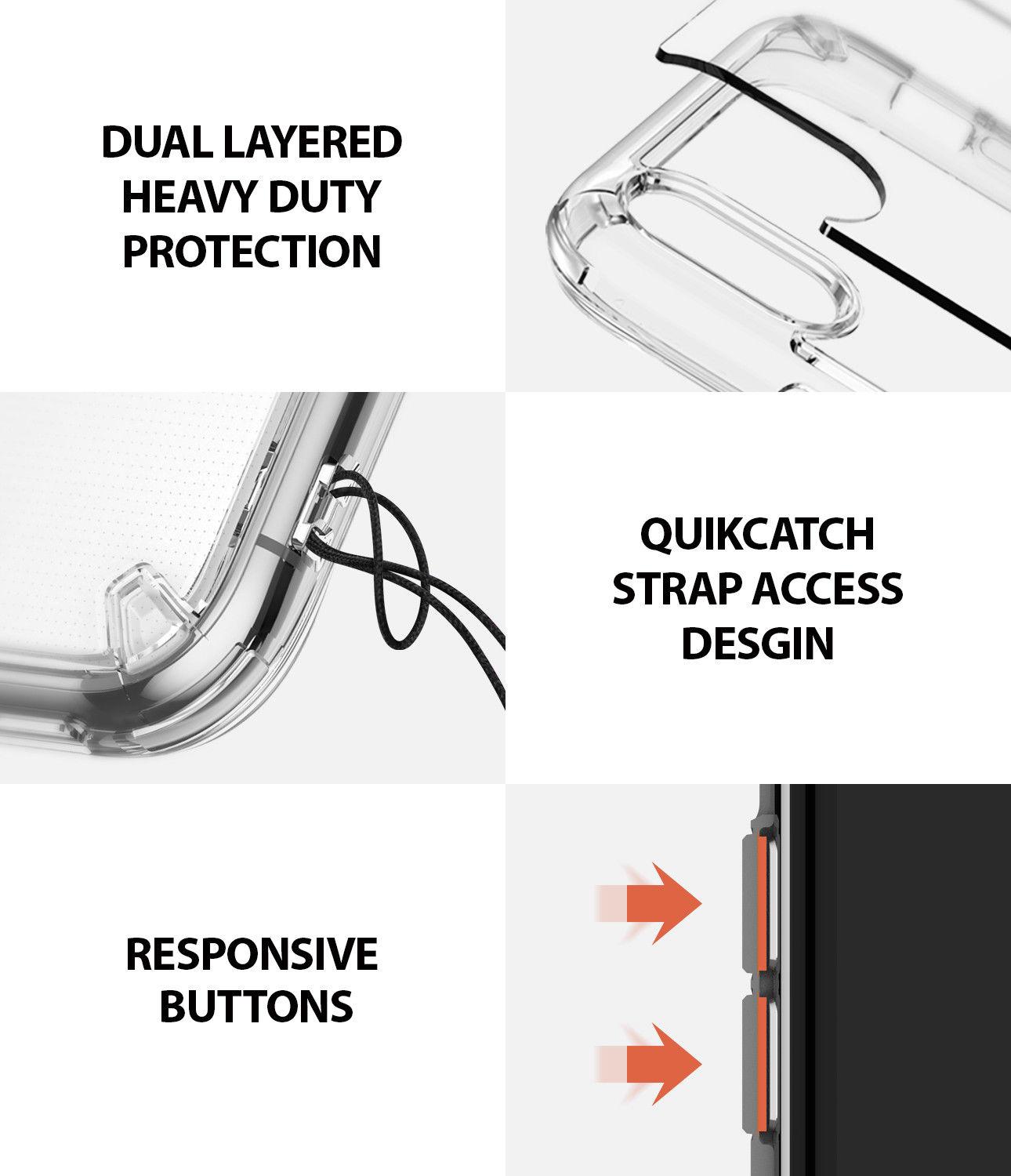 Ốp lưng iPhone Xs Max Ringke Fusion Hàn Quốc (Ringke Fusion Korea Case for iPhone Xs Max)