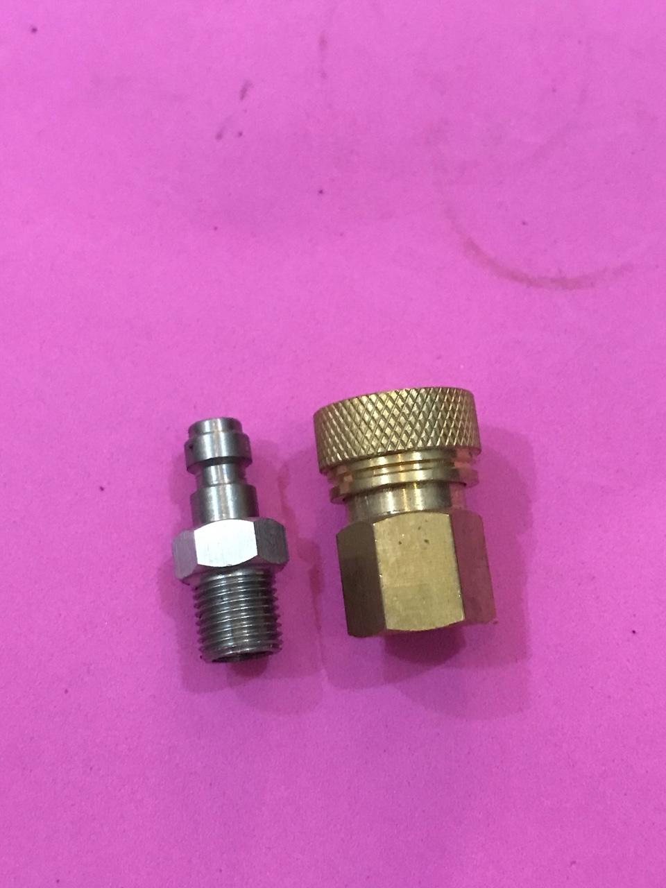 Combo van nạp 1 chiều & van xả 1 chiều