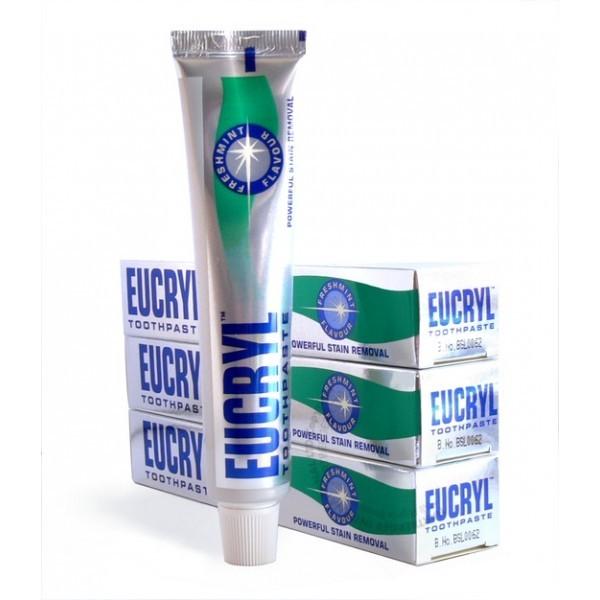 Bộ 5 Kem Đánh Trắng Răng Eucryl Toothpaste 50ml
