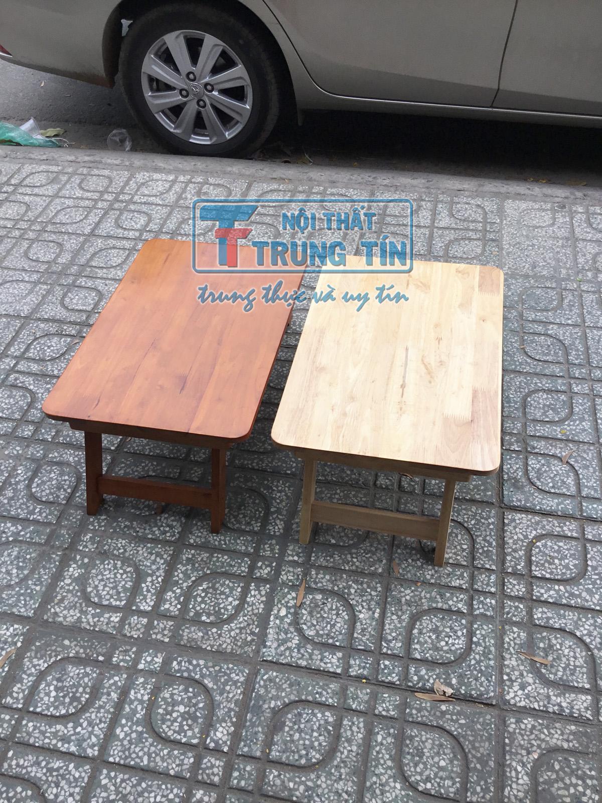 [HCM]bàn xếp gỗ 40*60 cm màu vàng