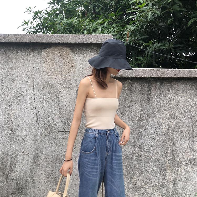 Áo 2 dây ống bún nhiều màu croptop