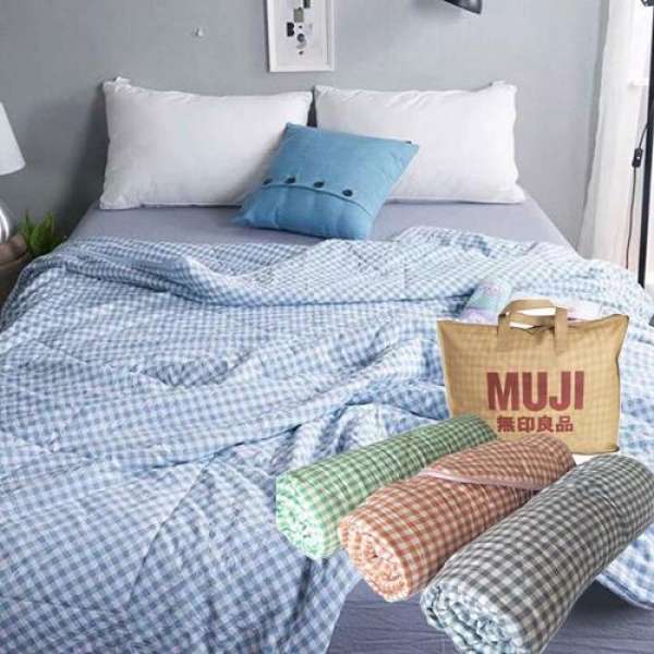 Chăn đũi Muji cao cấp, siêu nhẹ mềm mại