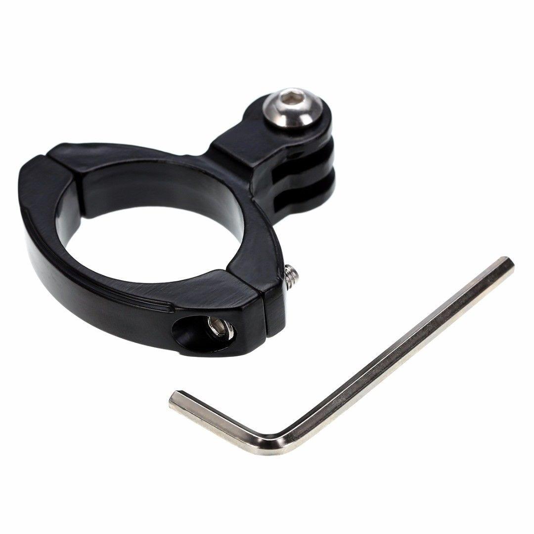 Aluminum Bike Bicycle Handlebar Clamp Mount Holder for GoPro Hero 7 6 hero 5 4 3