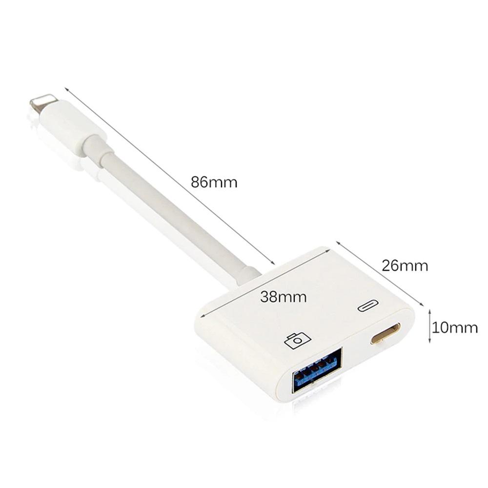 Cáp OTG cho iphone ipad cổng lightning