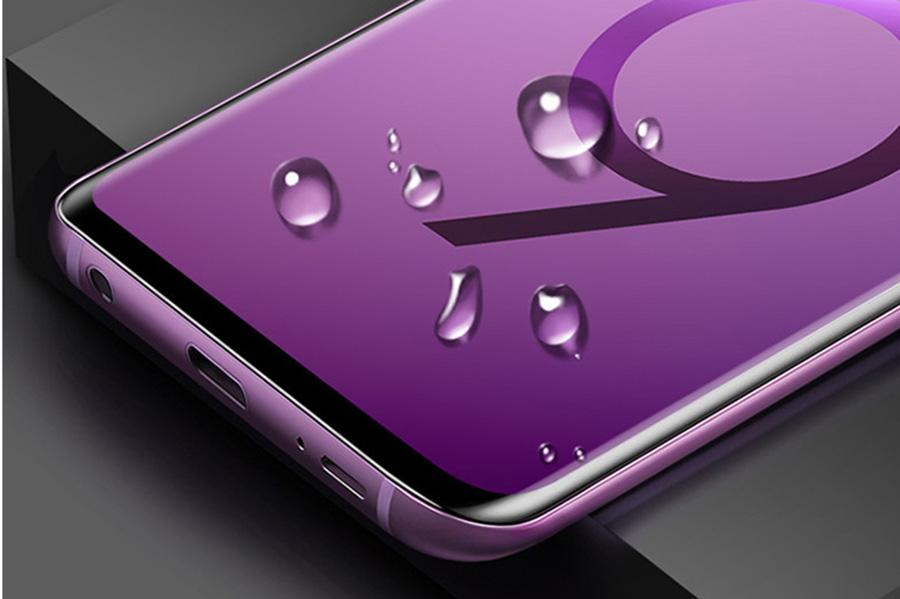 Miếng Dán Cường Lực Full Màn Keo Nước UV cho Samsung Galaxy Note 9