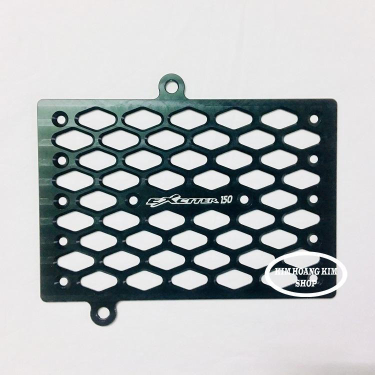 Che két nước CNC nhôm cho Exciter 150 (loại dày) màu đen