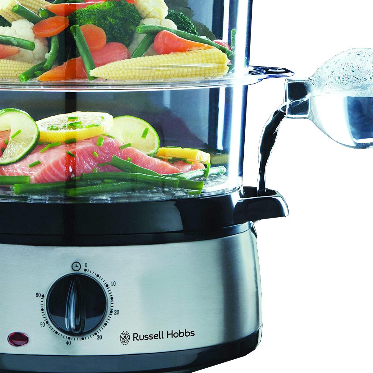 NỒI HẤP 3 TẦNG RUSSELL HOBBS – Nhập khẩu CHLB Đức