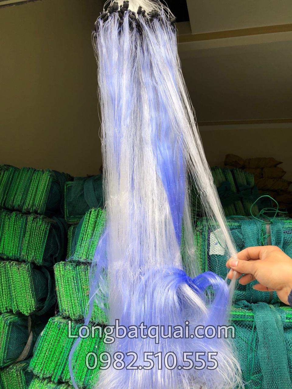 Lưới Đánh Cá Ba màn Thái lan - Cao 1m dài 150m - then 3 - 4