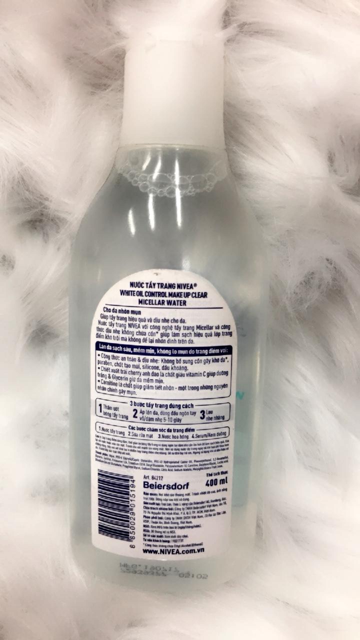 NƯỚC TẨY TRANG NIVEA SÁNG DA  400ml