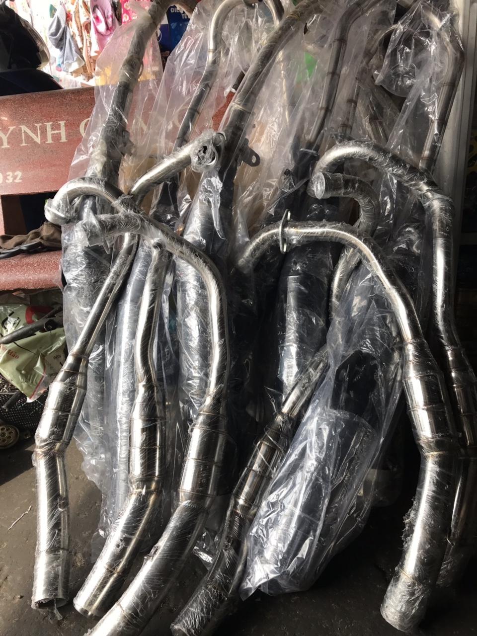 Cổ pô bầu hơi winner 150 inox 304