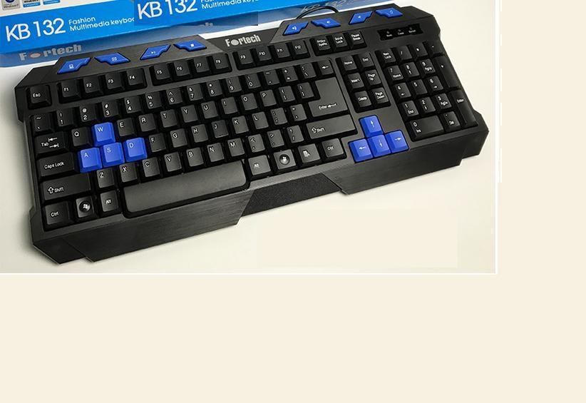 Bàn phím máy tính Fortech KB 132 cao cấp - vpmax
