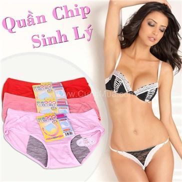 SET 10 quần chip sinh lý cho ngày đèn đỏ (Nhiều màu)