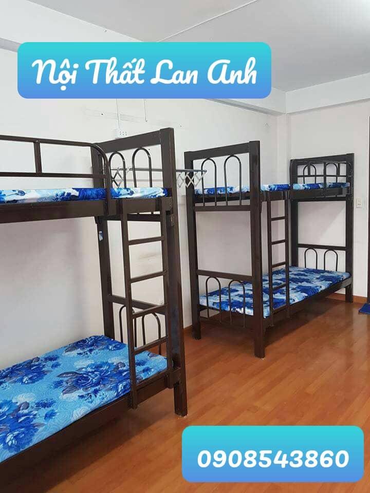 Giường tàng sắt cao cấp 1m2 x2m