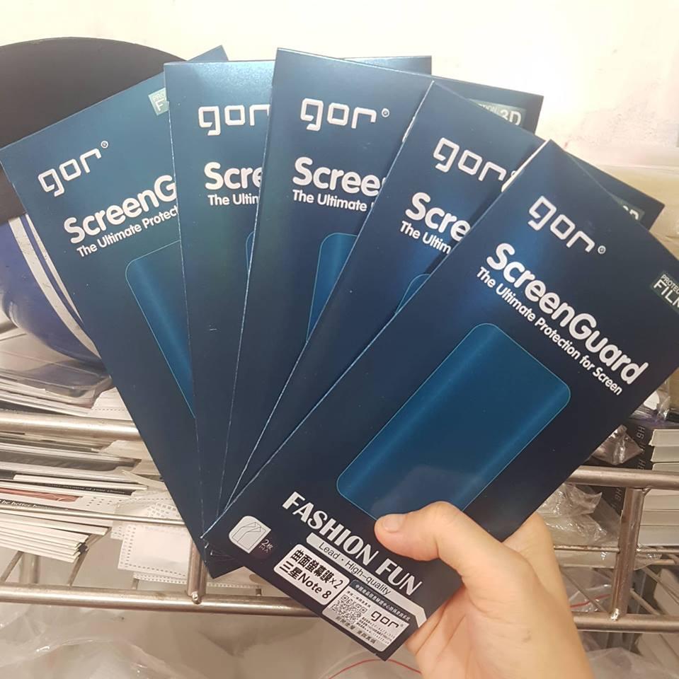 Bộ 2 miếng dán dẻo GOR 3D cho Samsung Note 8 (dán full màn hình)