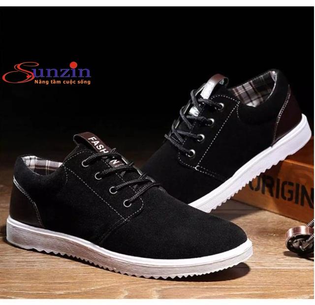 Giày nam SZ08 (đen) đủ size từ 39-44