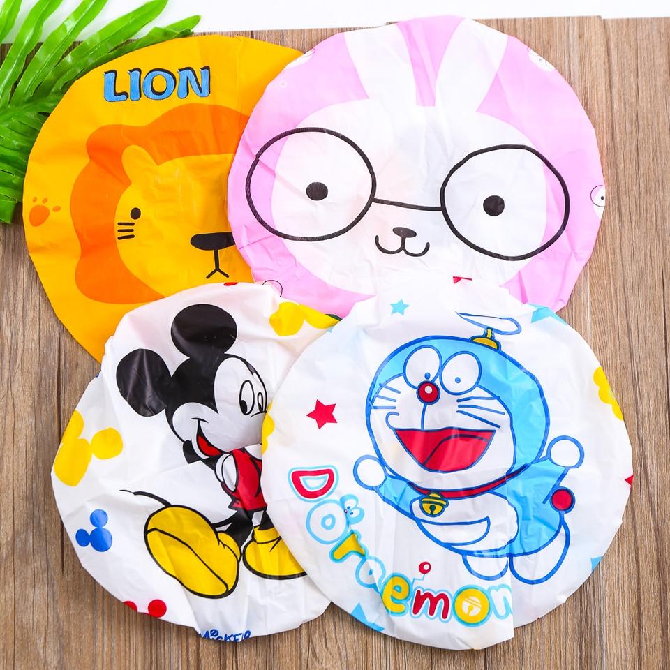 Mũ Ủ Tóc Hoạt Hình Dễ Thương Siêu Rẻ