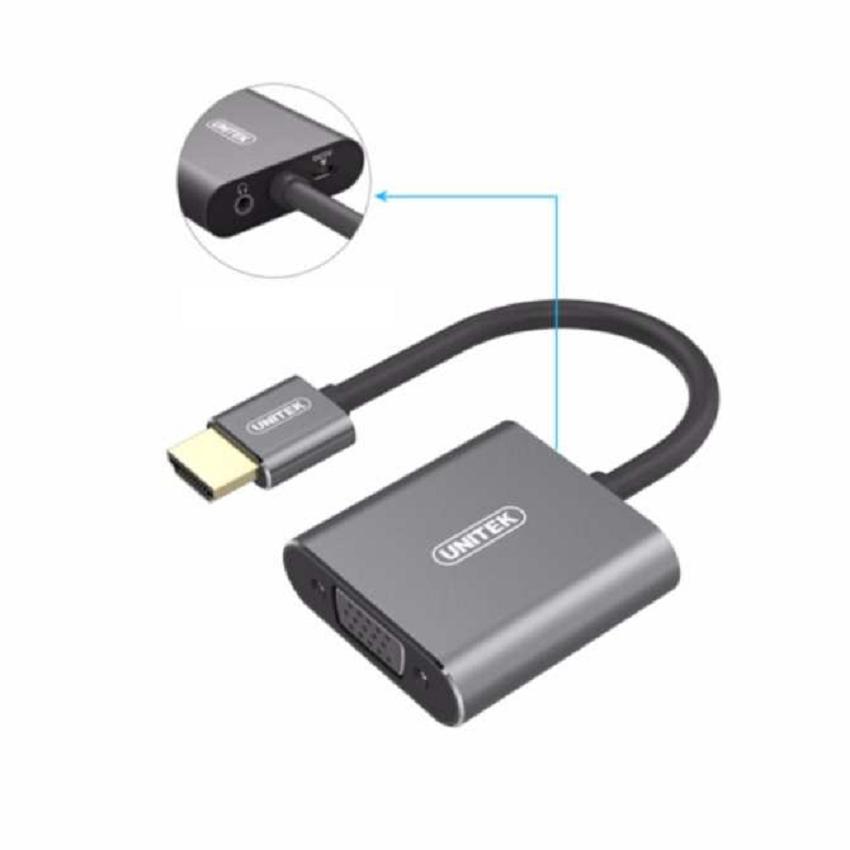 Cáp chuyển đổi HDMI sang VGA Unitek Y-5325