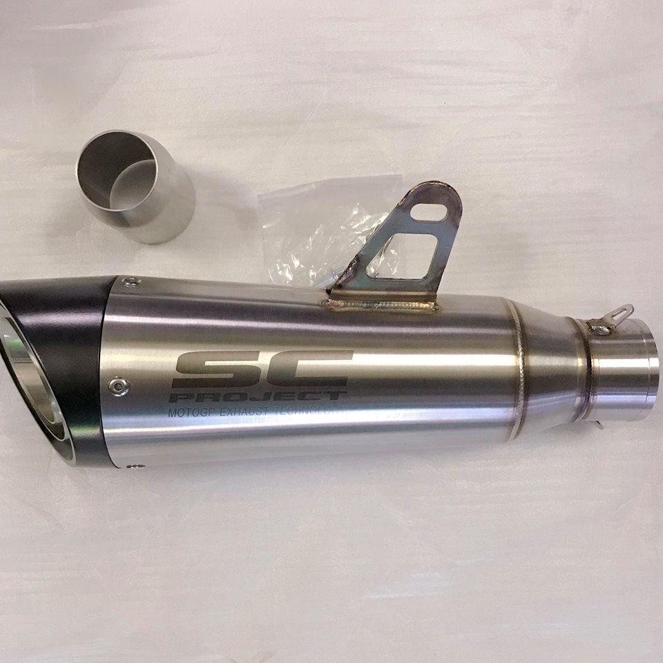 Ống Pô SC S1 Project Khắc Laser