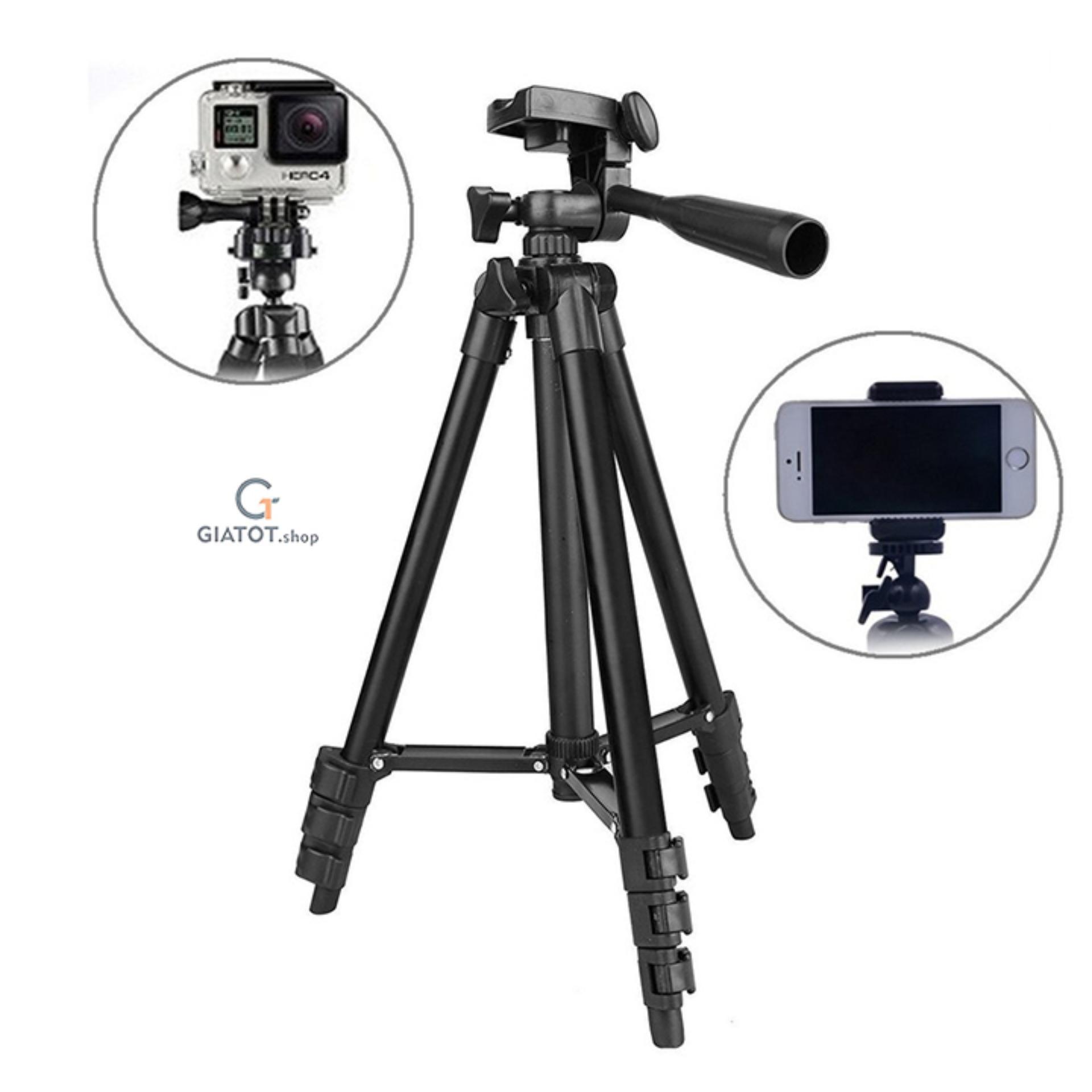 Chân máy chụp hình Tripod 3120 thân đen
