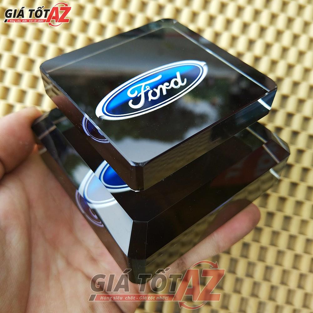 Nước hoa ô tô  pha lê logo hãng Ford