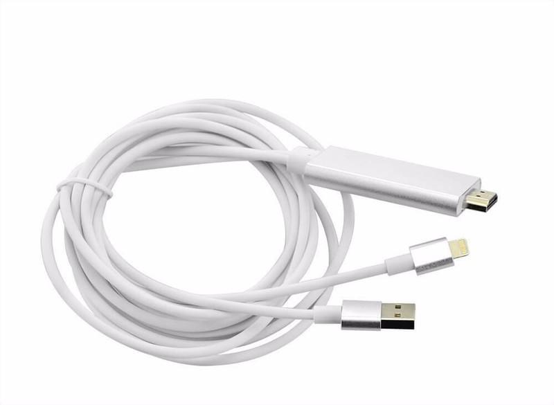 Dây cáp HDMI cho iPhone, iPad dài 2m