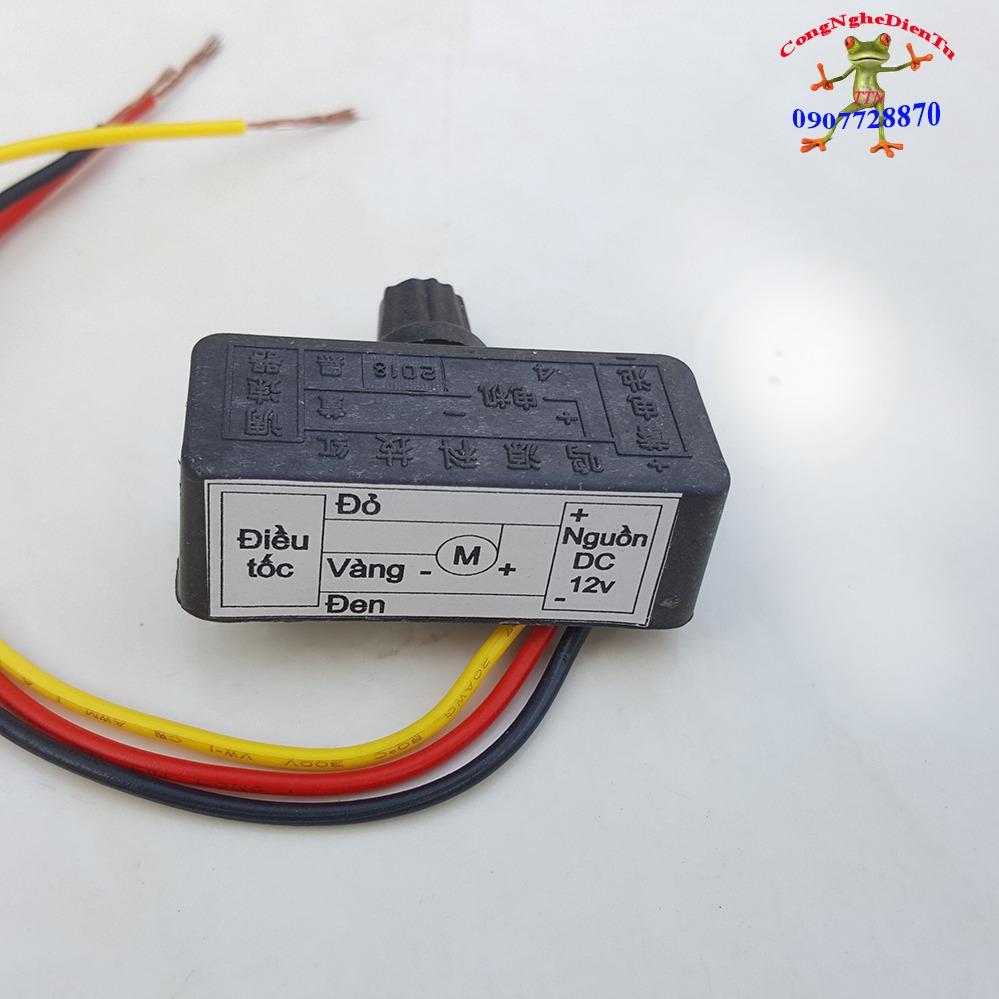 Điều tốc chỉnh tốc độ motor 12V
