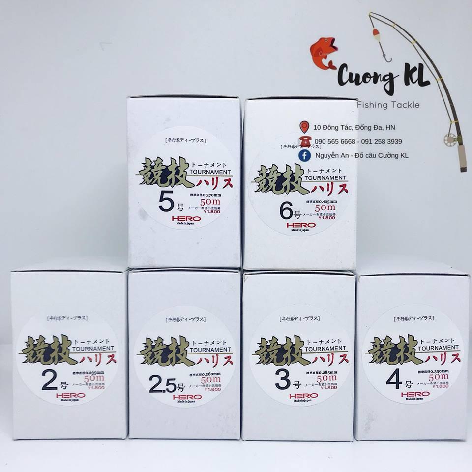 Cước link câu cá Hero trắng dài 50m