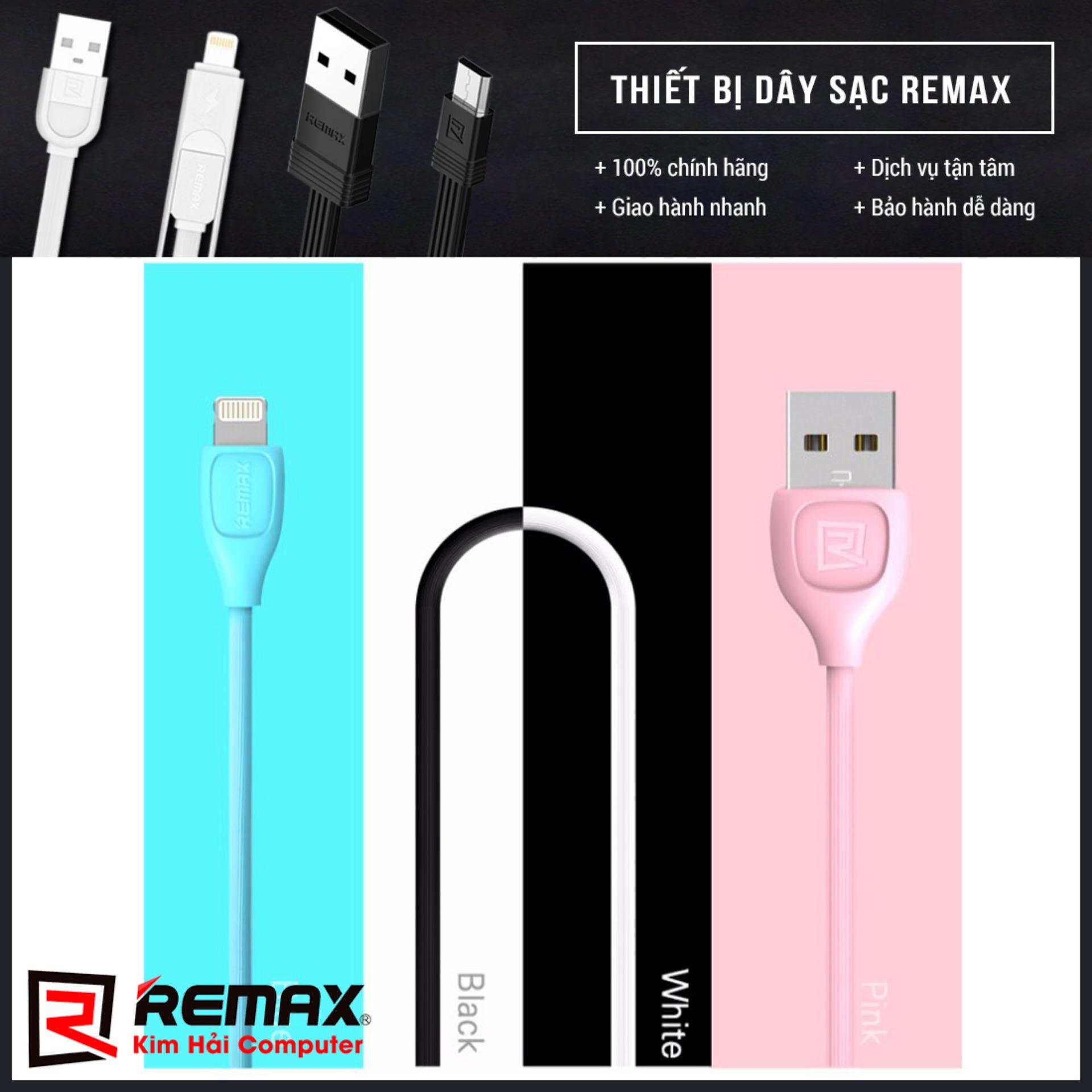 CÁP SẠC ANDROID REMAX RC-050M (Trắng) - Kim Hải Computer