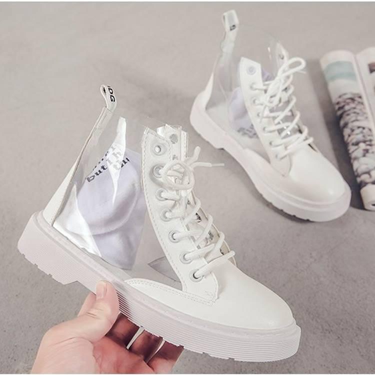 Giày oxfod giày bốt nữ thấp cổ hottrend 3 màu [Kèm hộp]