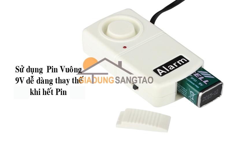 Báo động khi mất điện 220V